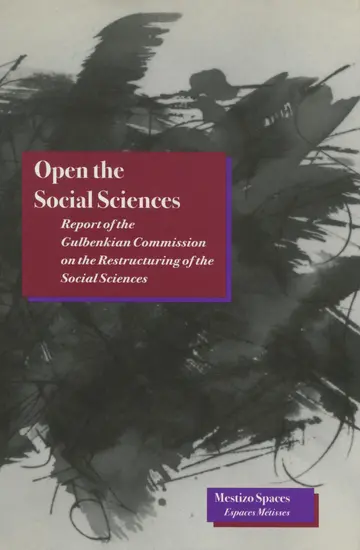 Cover of Open the Social Sciences