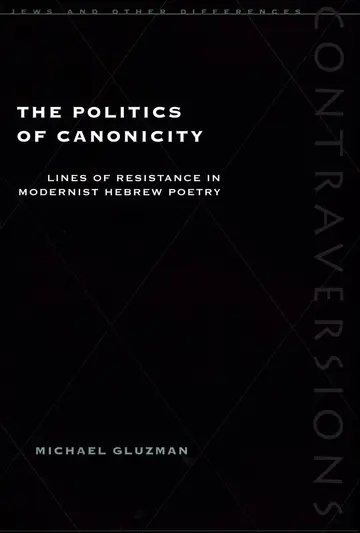 Cover of The Politics of Canonicity