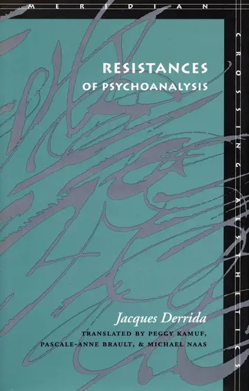 Cover of Resistances of Psychoanalysis
