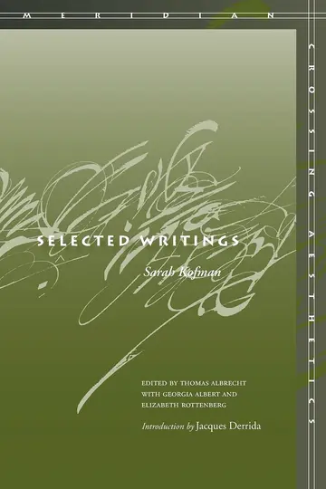 Cover of Selected Writings