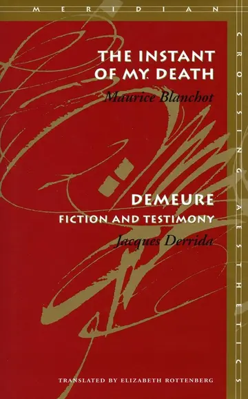 Cover of The Instant of My Death