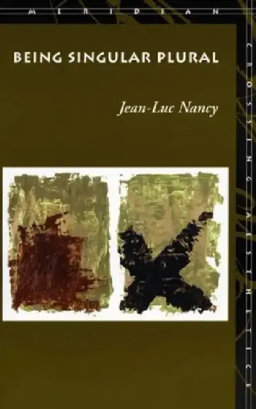 Cover of Being Singular Plural