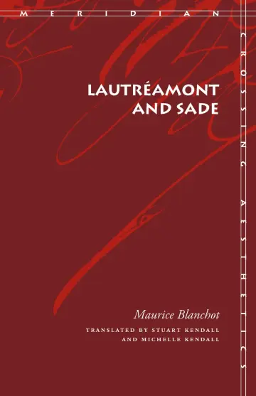 Cover of Lautréamont and Sade