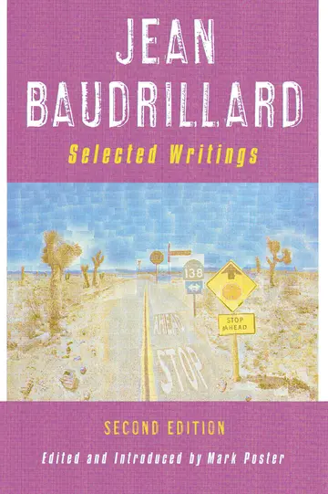 Cover of Jean Baudrillard