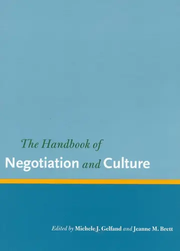 Cover of The Handbook of Negotiation and Culture