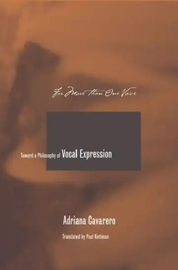 Cover of For More Than One Voice
