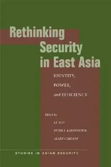 Cover of Rethinking Security in East Asia