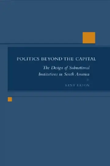 Cover of Politics Beyond the Capital