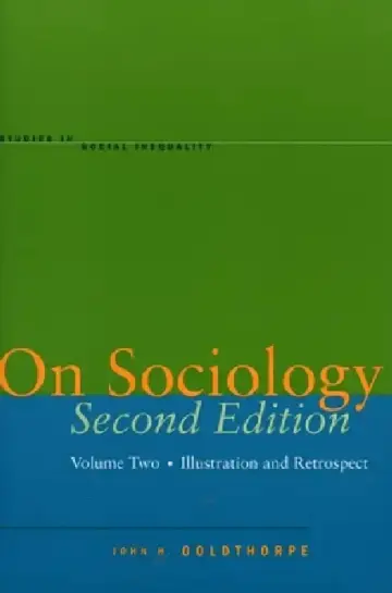 Cover of On Sociology Second Edition Volume Two