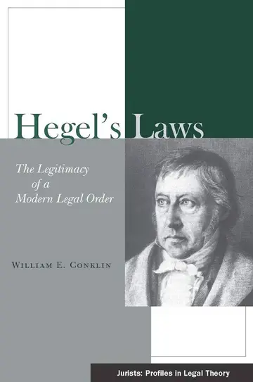 Cover of Hegel's Laws