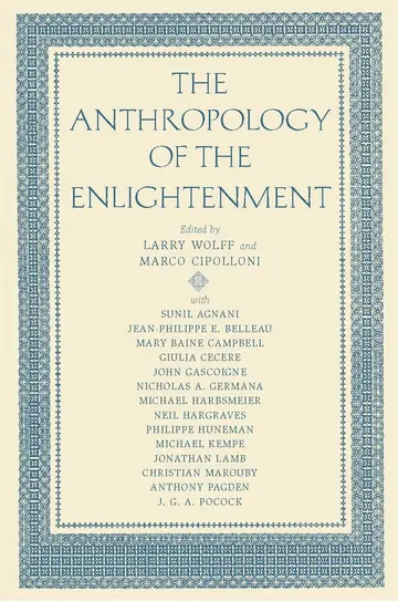 Cover of The Anthropology of the Enlightenment