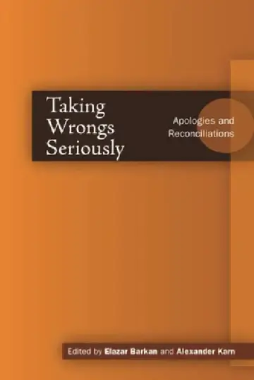 Cover of Taking Wrongs Seriously