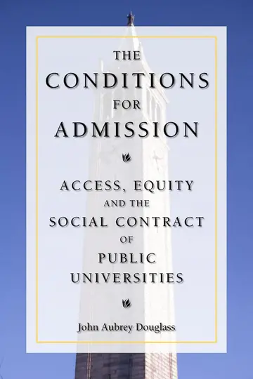 Cover of The Conditions for Admission