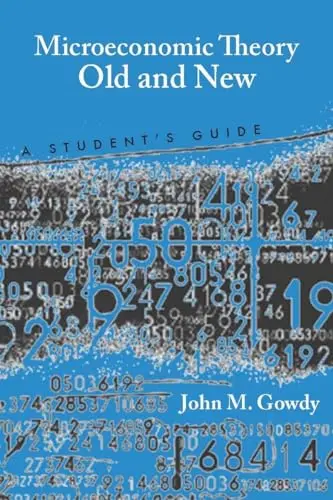 Cover of Microeconomic Theory Old and New