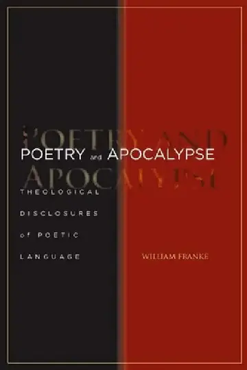 Cover of Poetry and Apocalypse