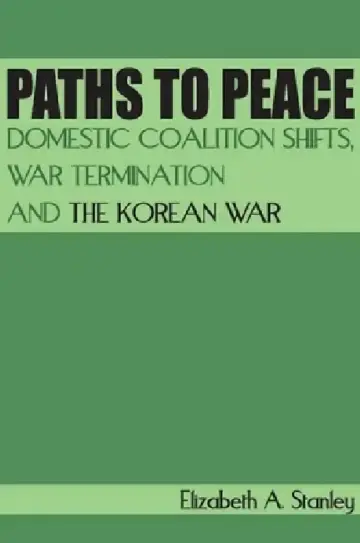 Cover of Paths to Peace