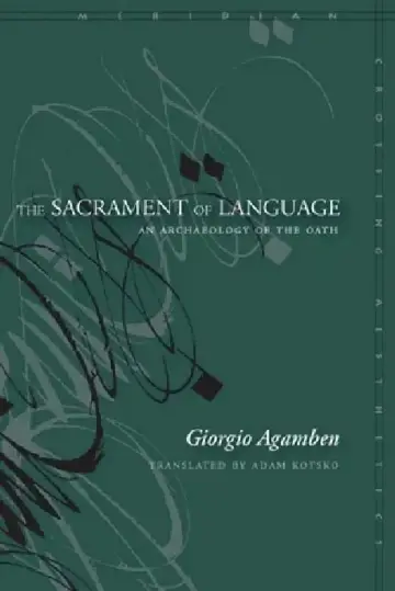 Cover of The Sacrament of Language