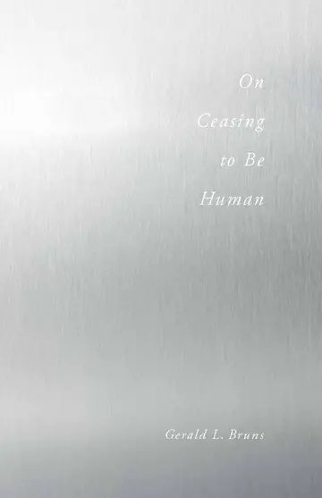 Cover of On Ceasing to Be Human