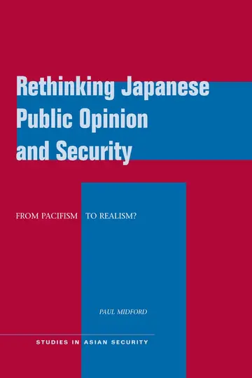 Cover of Rethinking Japanese Public Opinion and Security