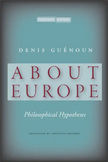 Cover of About Europe