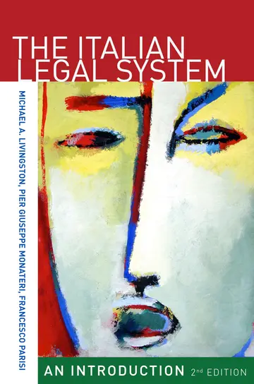 Cover of The Italian Legal System