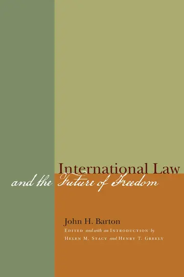 Cover of International Law and the Future of Freedom