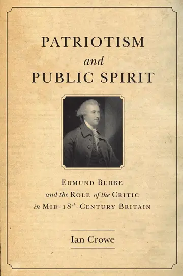 Cover of Patriotism and Public Spirit