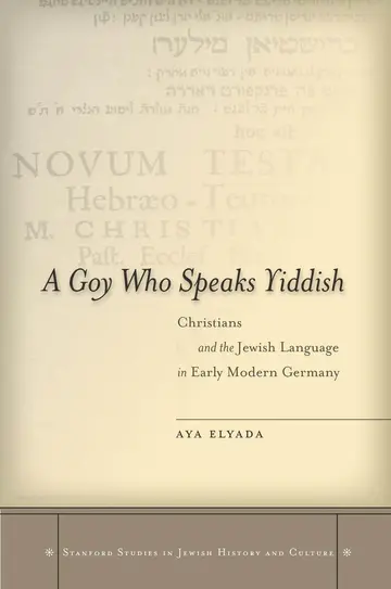 Cover of A Goy Who Speaks Yiddish
