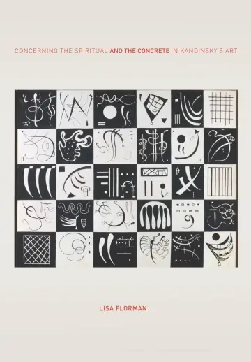 Cover of Concerning the Spiritual and the Concrete in Kandinsky's Art
