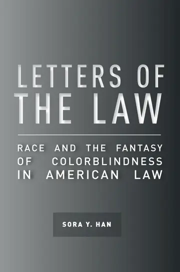 Cover of Letters of the Law