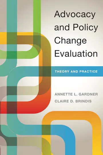 Cover of Advocacy and Policy Change Evaluation