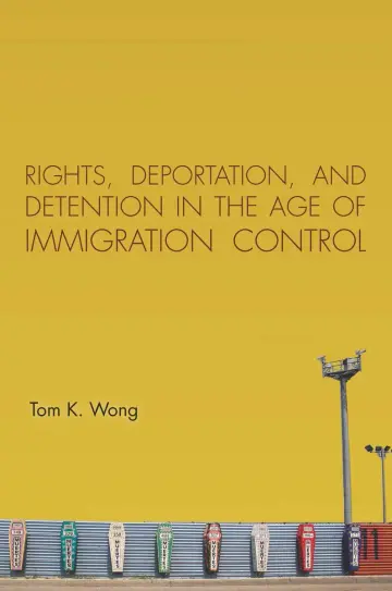Cover of Rights, Deportation, and Detention in the Age of Immigration Control