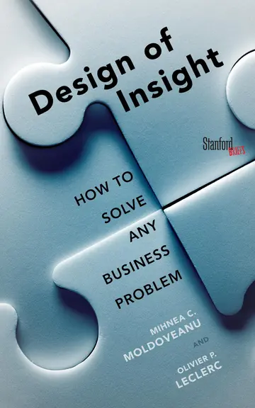 Cover of The Design of Insight