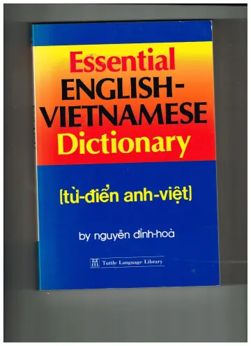Cover of The Essential English-Vietnamese Dictionary