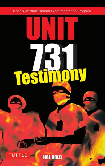 Cover of Unit 731testimony