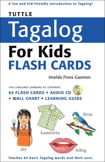 Cover of Tuttle Tagalog for Kids Flash Cards