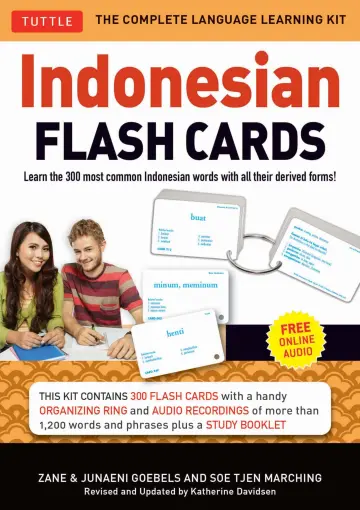 Cover of Indonesian Flash Cards