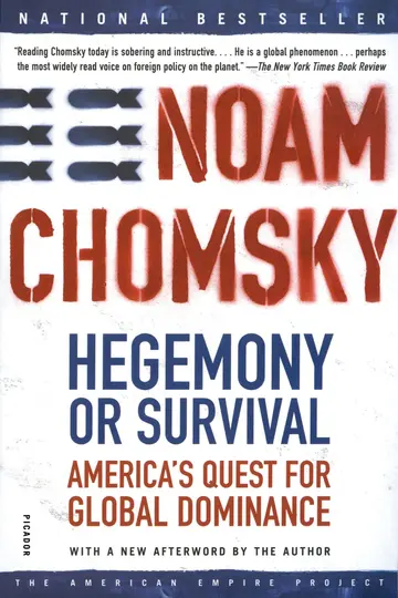 Cover of Hegemony or Survival