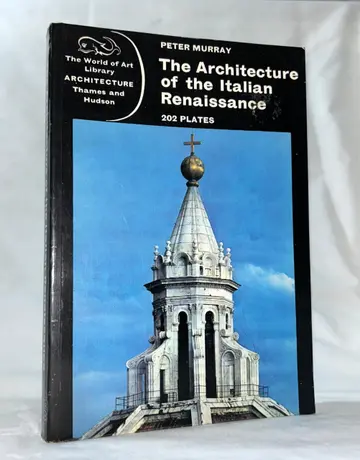 Cover of The Architecture of the Italian Renaissance