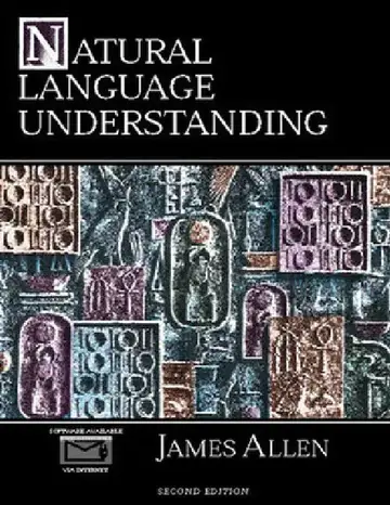Cover of Natural Language Understanding