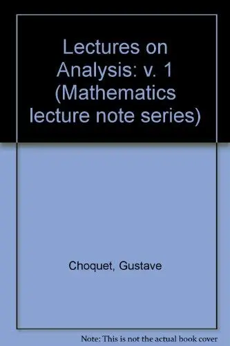 Cover of Lectures on Analysis