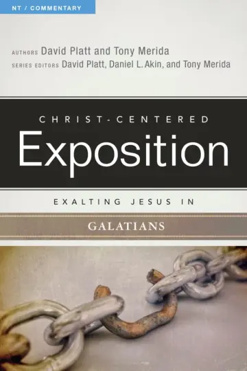Cover of Exalting Jesus in Galatians