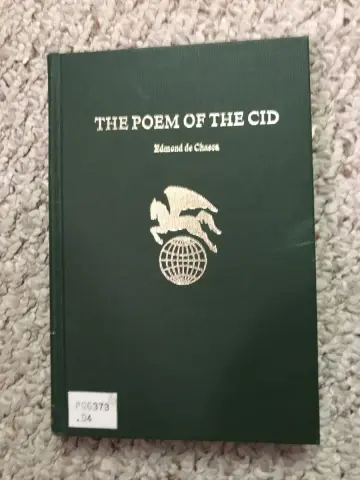 Cover of Poem of the Cid