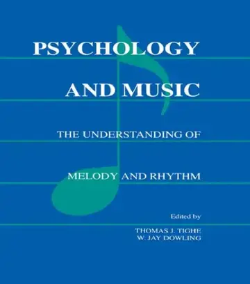 Cover of Psychology and Music