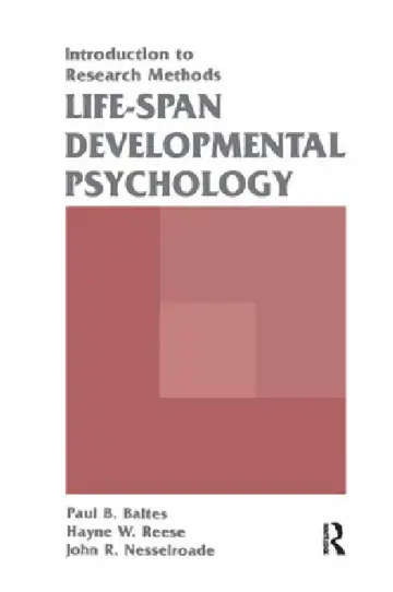 Cover of Life-span Developmental Psychology
