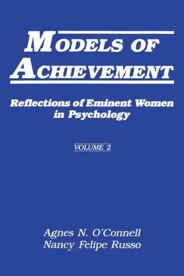 Cover of Models of Achievement