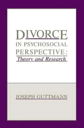 Cover of Divorce in Psychosocial Perspective