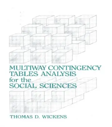 Cover of Multiway Contingency Tables Analysis for the Social Sciences