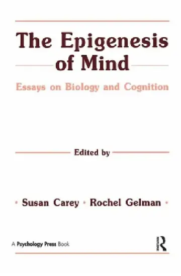 Cover of The Epigenesis of Mind