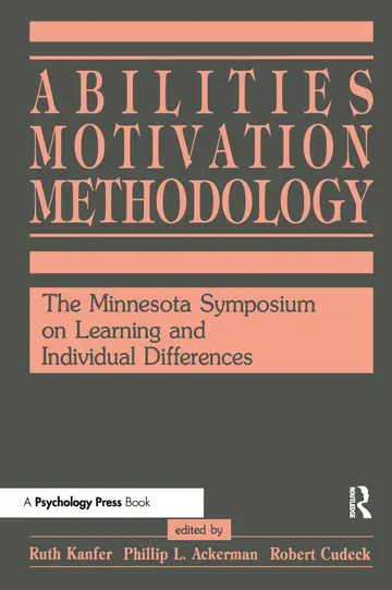 Cover of Abilities, Motivation, and Methodology